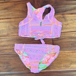 Maaji girls Floral Pink Kids bikini